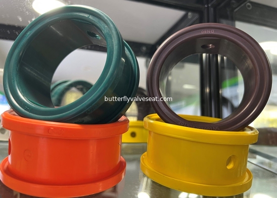 Sièges de valve en caoutchouc de silicone pour la vanne papillon, duromètre 50±5