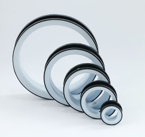 Vanne papillon enduite par PTFE Seat, bas robinet à tournant sphérique opérationnel de Ptfe Seat de valeurs de serrage