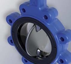 Vanne papillon noire de NBR Seat, ligne centrale 1&quot; - 54&quot; joint Seat de hub