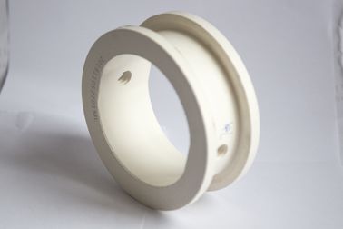 Type matériel blanc potable de bride de gaufrette de FKM/FPM de couleur de Seat de vanne papillon