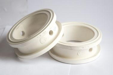 Type matériel blanc potable de bride de gaufrette de FKM/FPM de couleur de Seat de vanne papillon